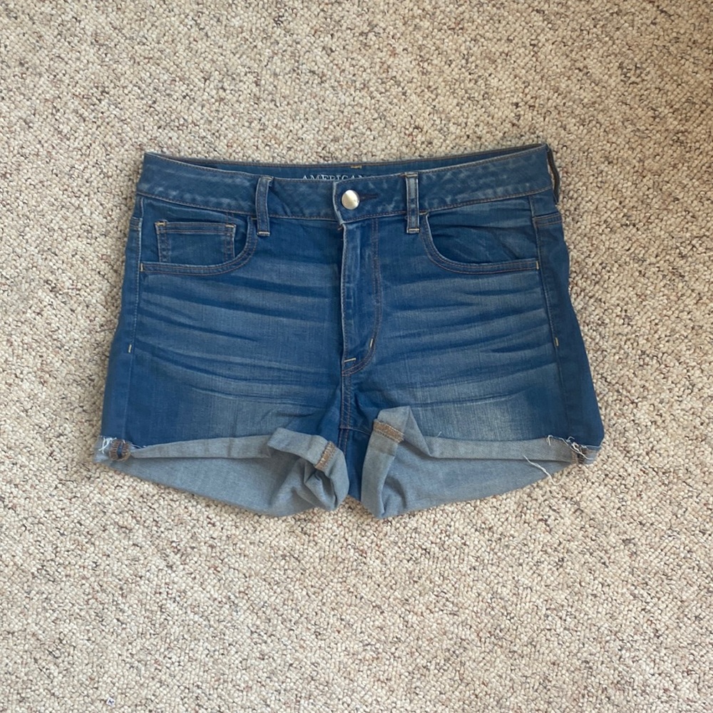 AE high rise shorts
